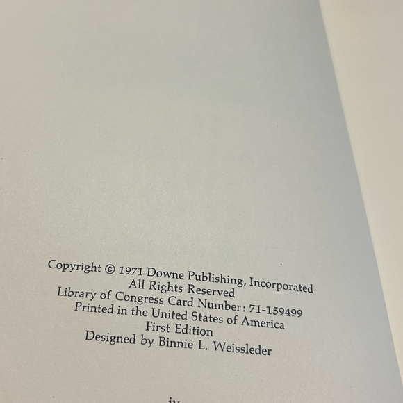 RARE 1971 FIRST EDITION – THE AMERICA WE LOVE BOOK LARAINE DAY - Picture 2 of 8